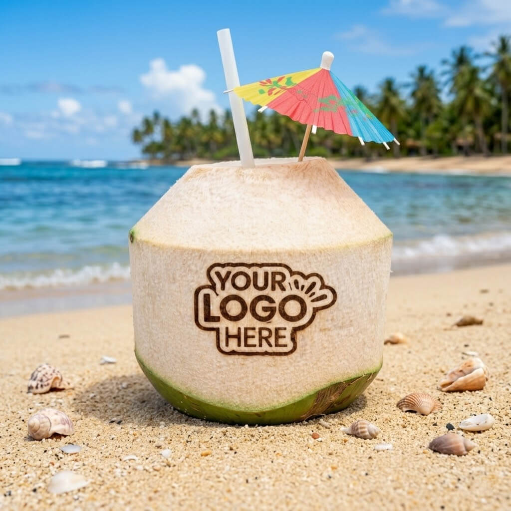 Fresh Green Tender Coconut